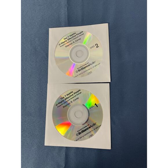 7 Habits Of Highly Effective People by Stephen Covey CD Audiobook - Picture 7 of 8